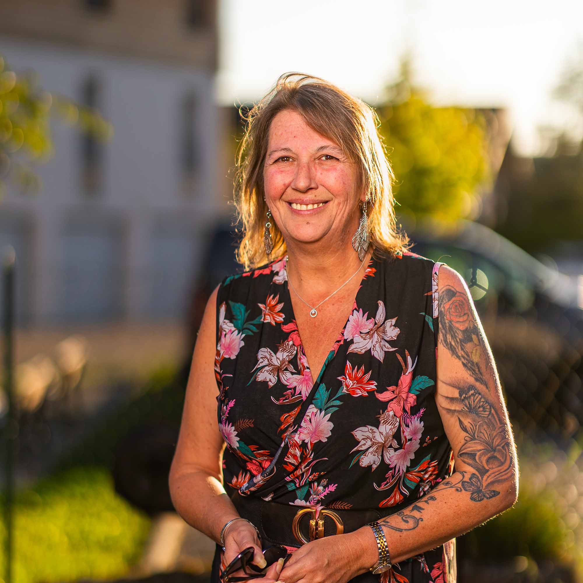 Valérie de l'équipe direction à Lucinges