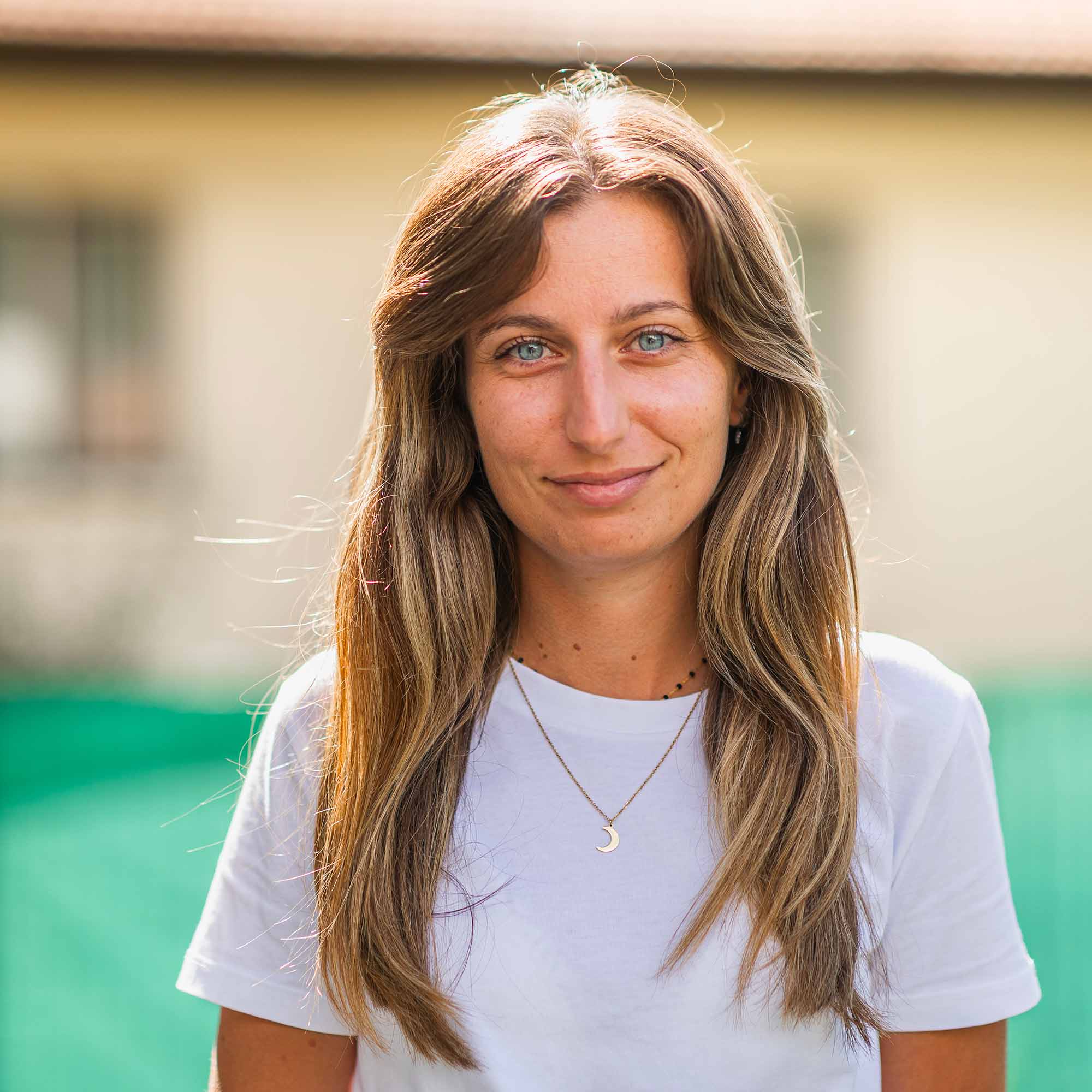Chloé, équipe de la crèche barbouille à Magland