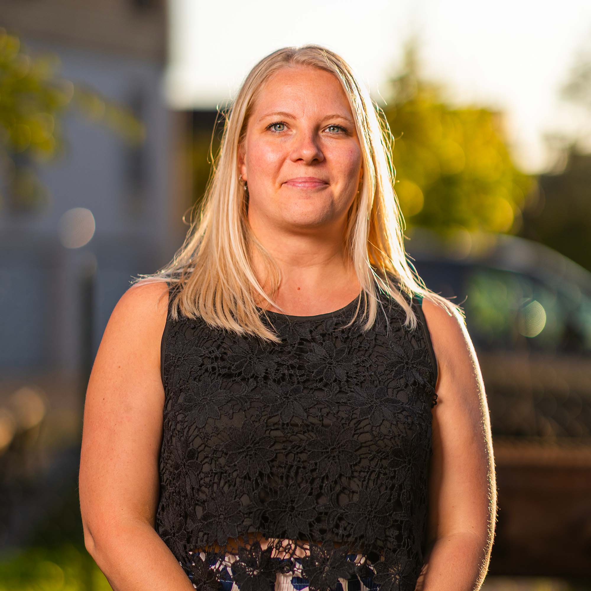 Pauline Magnin directrice de la crèche de Saint-Jean-de-Tholome